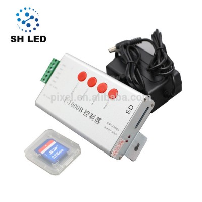 T-1000B sd card led pixel controller SPI signal output programmable T-1000B full color dimmer